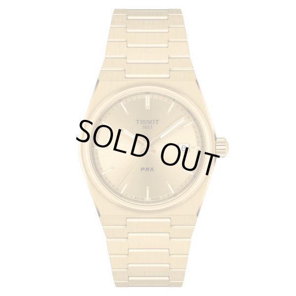 画像1: T1372103302100 ティソ TISSOT PRX 35mm クオーツ ステンレス ベルト T137.210.33.021.00 正規輸入品 (1)