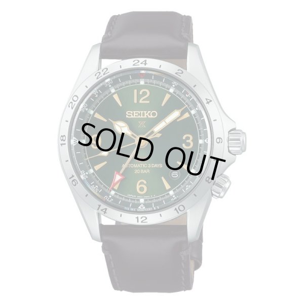 画像1: SBEJ005 腕時計 セイコー SEIKO プロスペックス メカニカル 自動巻き メンズ アルピニスト GMT グリーン コアショップモデル 正規品 (1)