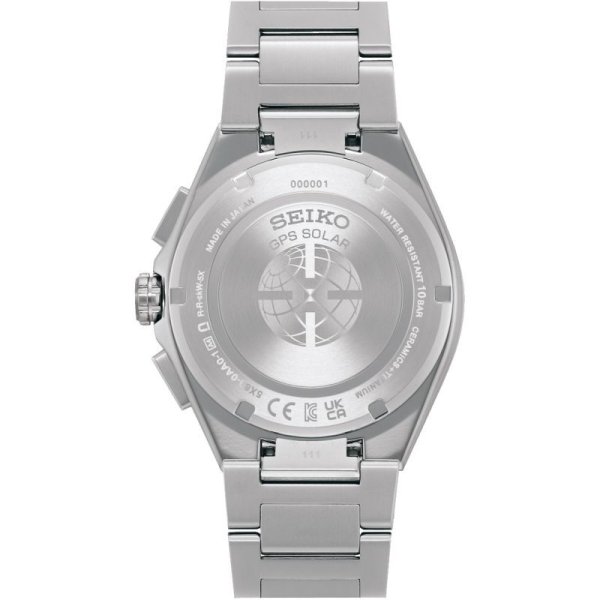 画像2: 腕時計 セイコー アストロン NEXTER SBXC151 ソーラーGPS衛星電波時計 ワールドタイム メンズ チタン コアショップモデル 正規品 (2)