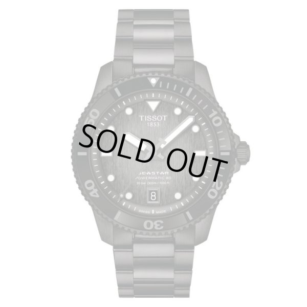 画像1: ティソ TISSOT シースター1000 オートマティック SEASTAR 1000 POWERMATIC 80 メンズ 機械式自動巻き T1208073305100 T120.807.33.051.00 ステンレス ベルト パワーリザーブ80時間 正規輸入品 (1)
