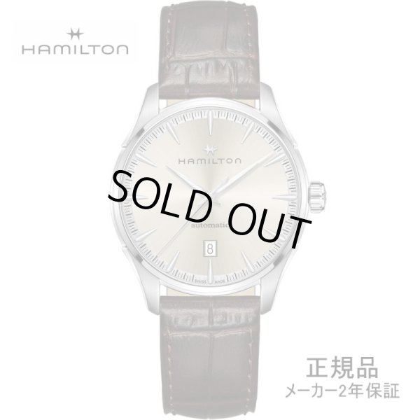 画像1: ハミルトン HAMILTON ジャズマスター オート 40mm メンズ 機械式 自動巻き H32475520 Nivachron製ヒゲゼンマイ 正規品 (1)