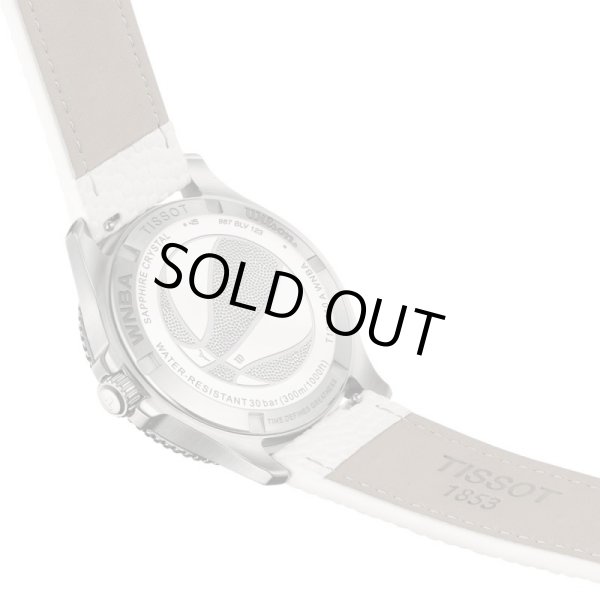 画像7: T1204101701100 ティソ TISSOT シースター1000 SEASTAR 1000 クオーツ 40mm T120.410.27.017.011.00 Wilson WNBA 替えベルト付き 正規品 (7)
