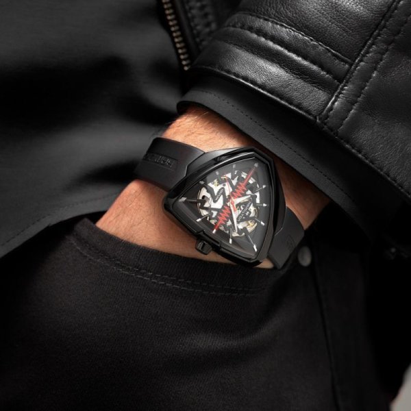 画像9: 腕時計 ハミルトン HAMILTON 機械式 メカニカル ベンチュラ Elvis80 エルヴィス 80 スケルトン オート H24535331 正規品 (9)