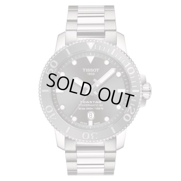 画像1: T1204071108101 ティソ TISSOT シースター1000 オートマティック SEASTAR 1000 POWERMATIC 80 メンズ 機械式自動巻き T120.407.11.081.01 ステンレス ベルト パワーリザーブ80時間 正規品 (1)