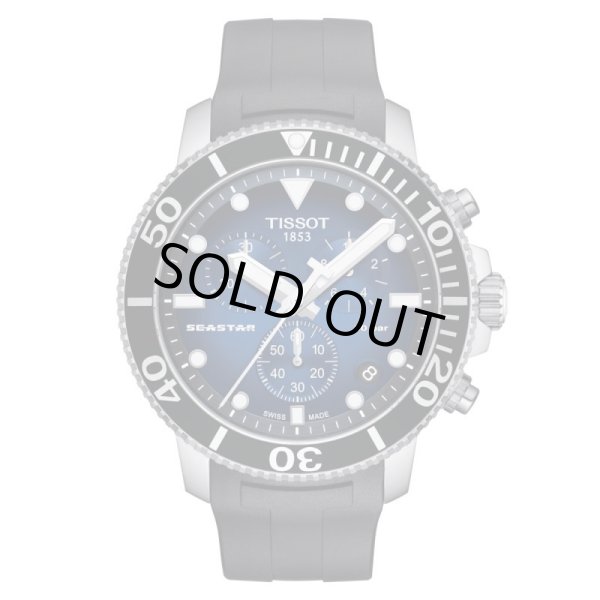 画像1: ティソ TISSOT シースター 1000 クロノグラフ SEASTAR 1000 CHRONOGRAPH メンズ クオーツ T1204171704100 T120.417.17.041.00 ラバー ベルト 正規品 (1)