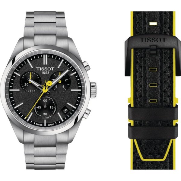 画像2: ティソ TISSOT クオーツ PR 100 Tour de France Quartz メンズ T1504171105100 T150.417.11.051.00 ステンレス ベルト 正規輸入品 (2)