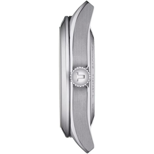 画像3: ティソ TISSOT ジェントルマン オートマティック GENTLEMAN AUTOMATIC メンズ ステンレス ベルト 機械式自動巻き T1274071104100 T127.407.11.041.00 パワーリザーブ80時間 正規品 (3)