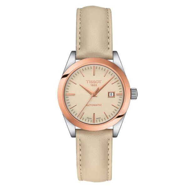 画像1: ティソ TISSOT T-マイ レディ オートマティック 18K ゴールドT-My Lady Automatic 18K Gold 機械式自動巻き T9300074626100 T930.007.46.261.00 レディース 正規品 (1)