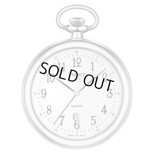 画像1: ティソ TISSOT 懐中時計 LEPINE レピーヌ T82655012 クオーツ 電池式 正規品 (1)