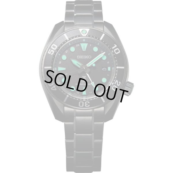 画像2: SBPK007 腕時計 SEIKO セイコー プロスペックス ソーラー メンズ GMT The Black Series 正規品 (2)