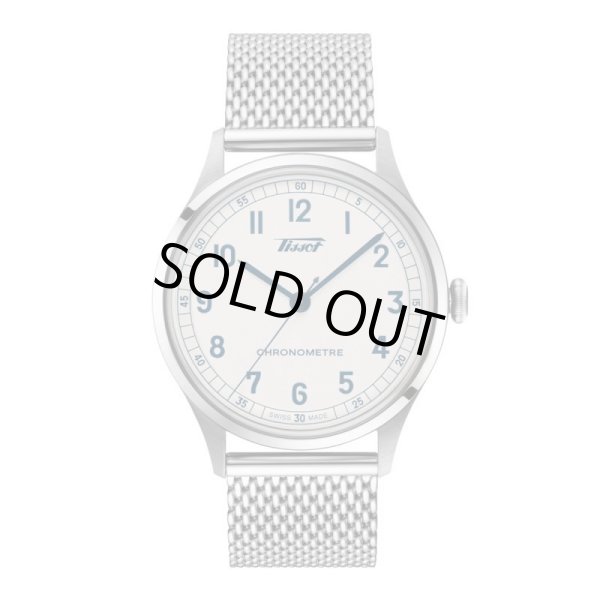 画像3: T1424641603200 ティソ TISSOT Heritage 1938 Automatic COSC メンズ 機械式自動巻き T142.464.16.062.00 39mm クロノメーター 替えベルト付き 正規輸入品 (3)