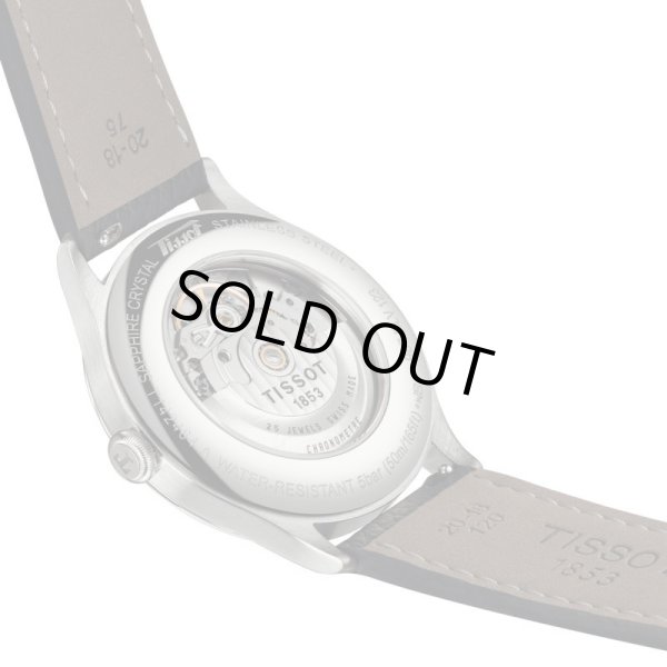 画像9: T1424641603200 ティソ TISSOT Heritage 1938 Automatic COSC メンズ 機械式自動巻き T142.464.16.062.00 39mm クロノメーター 替えベルト付き 正規輸入品 (9)