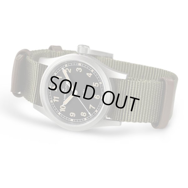 画像4: H69301930 ハミルトン HAMILTON カーキ フィールド クォーツ 33mm メンズ Quartz 黒文字盤 正規輸入品 (4)
