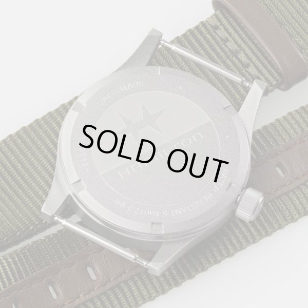 画像7: H69301930 ハミルトン HAMILTON カーキ フィールド クォーツ 33mm メンズ Quartz 黒文字盤 正規輸入品 (7)