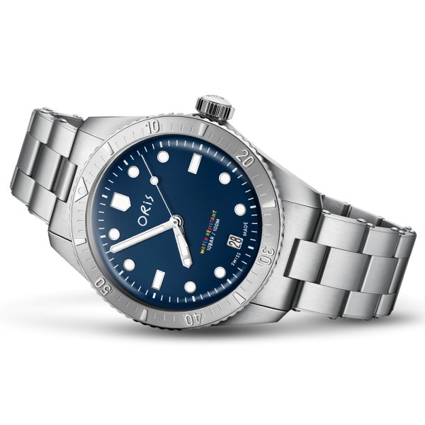 画像5: オリス ORIS ダイバーズ65 LFP Limited Edition 機械式自動巻 100m防水 メンズ 01 733 7771 4085-Set ステンレス 38mm 正規品 (5)