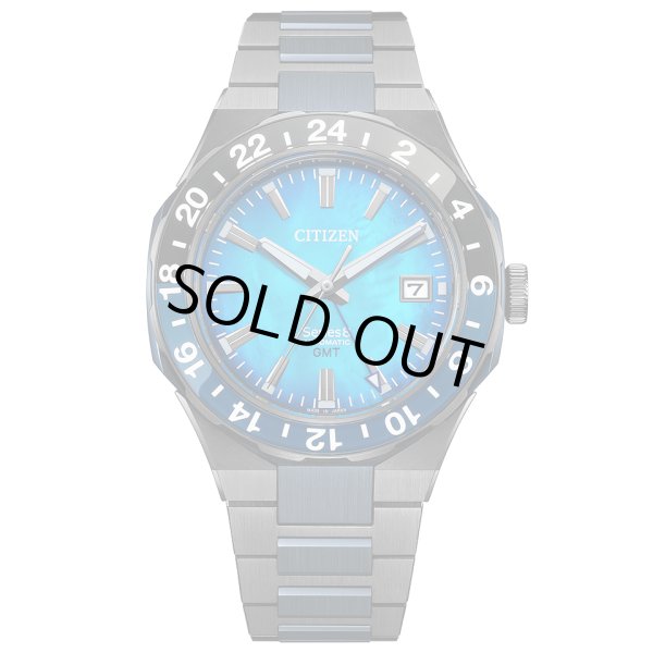 画像1: 腕時計 シチズン シリーズ 8 CITIZEN series 8 880 Mechanical NB6036-52N GMT 「CITIZEN」ブランド時計 100周年限定モデル メンズ 機械式自動巻き 正規品 (1)