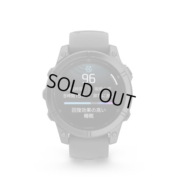 画像3: GARMIN ガーミン fenix E 47mm フェニックス E 010-03025-12 フラッグシップGPSウォッチ スマートウォッチ 健康管理 ランニング 正規輸入品 (3)