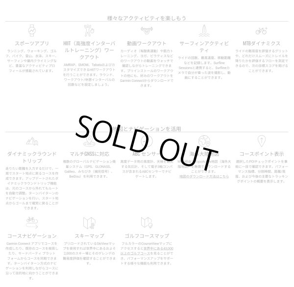 画像7: GARMIN ガーミン fenix E 47mm フェニックス E 010-03025-12 フラッグシップGPSウォッチ スマートウォッチ 健康管理 ランニング 正規輸入品 (7)