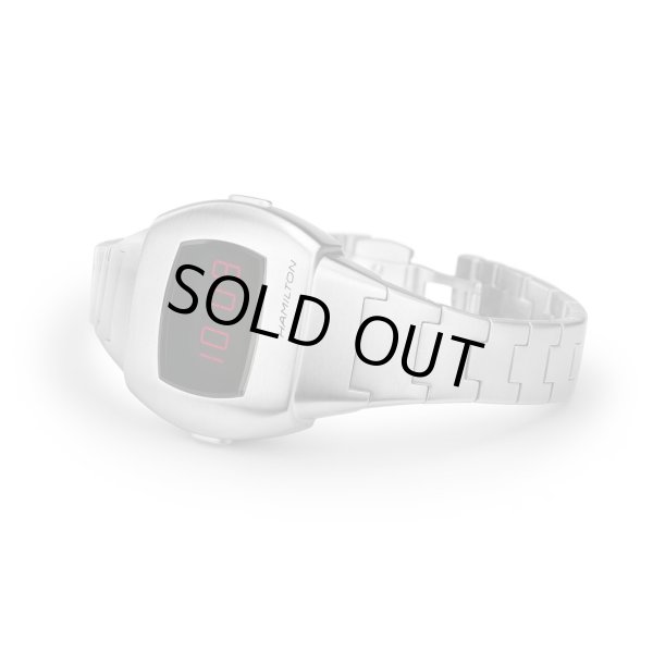 画像3: H52304130 腕時計 ハミルトン HAMILTON アメリカン クラシック PSR 74 Digital Quartz シルバー レッド 正規品 (3)