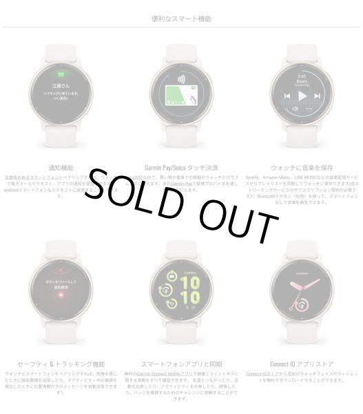 画像13: GARMIN ガーミン vívoactive 5 フィットネスGPSウォッチ 010-02862-40 スマートウォッチ フィットネス 健康管理 正規輸入品 (13)