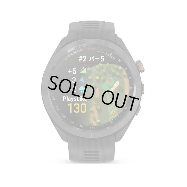 画像3: GARMIN ガーミン Approach S70 47mm フラッグシップゴルフGPSウォッチ ゴルフ 健康管理 フィットネス AMOLED 010-02746-71 正規輸入品 (3)