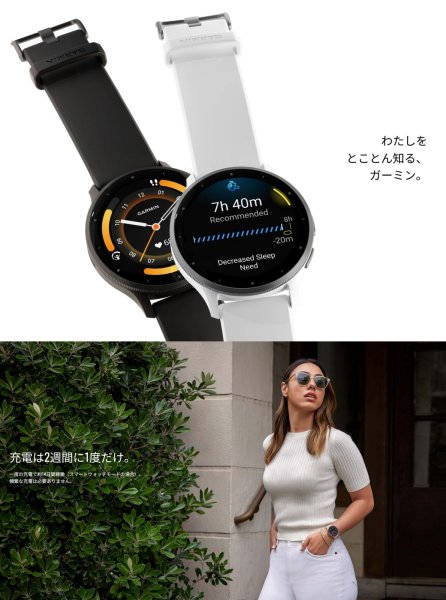 画像7: GARMIN ガーミン Venu 3 フィットネスGPSウォッチ スマートウォッチ 健康管理 フィットネス 010-02784-41 正規輸入品 (7)