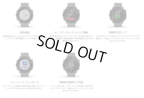 画像10: GARMIN ガーミン ForeAthlete 55 Black エントリー向けGPSランニングウォッチ 010-02562-40 スマートウォッチ ランニング 健康管理 正規輸入品 (10)