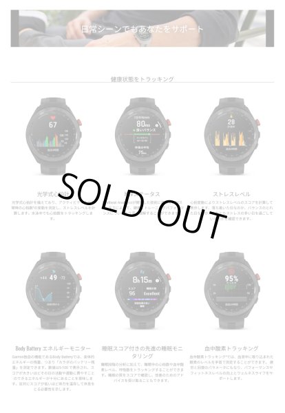 画像9: GARMIN ガーミン Approach S70 47mm フラッグシップゴルフGPSウォッチ ゴルフ 健康管理 フィットネス AMOLED 010-02746-71 正規輸入品 (9)