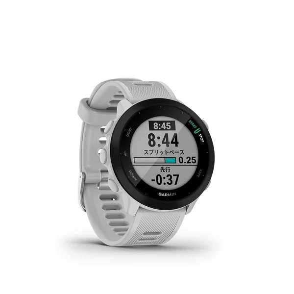 画像4: GARMIN ガーミン ForeAthlete 55 White エントリー向けGPSランニングウォッチ 010-02562-41 スマートウォッチ ランニング 健康管理 正規輸入品 (4)