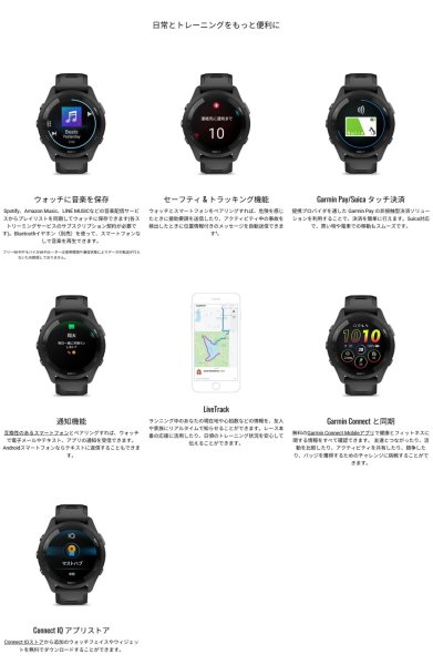 画像14: GARMIN ガーミン Forerunner 265 ランニングウォッチ 010-02810-42 スマートウォッチ ランニング 健康管理 AMOLED 音楽再生 正規輸入品 (14)