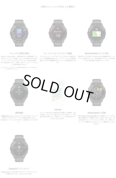 画像14: GARMIN ガーミン Forerunner 265 ランニングウォッチ 010-02810-40 スマートウォッチ ランニング 健康管理 AMOLED 音楽再生 正規輸入品 (14)