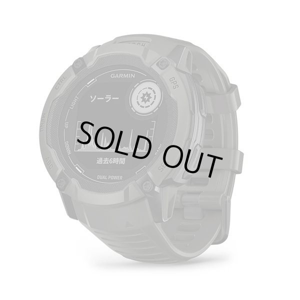 画像2: GARMIN ガーミン Instinct 2X Dual Power 010-02805-22 タフネスGPSウォッチ スマートウォッチ 登山 トレッキング 正規輸入品 (2)