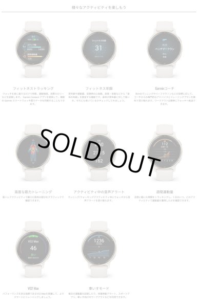 画像12: GARMIN ガーミン vívoactive 5 フィットネスGPSウォッチ 010-02862-40 スマートウォッチ フィットネス 健康管理 正規輸入品 (12)