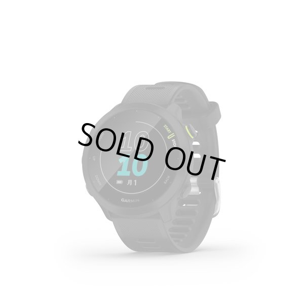 画像2: GARMIN ガーミン ForeAthlete 55 Black エントリー向けGPSランニングウォッチ 010-02562-40 スマートウォッチ ランニング 健康管理 正規輸入品 (2)