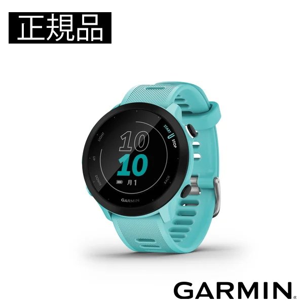 画像1: GARMIN ガーミン ForeAthlete 55 Aqua エントリー向けGPSランニングウォッチ 010-02562-42 スマートウォッチ ランニング 健康管理 正規輸入品 (1)