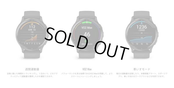 画像14: GARMIN ガーミン Venu 3 フィットネスGPSウォッチ スマートウォッチ 健康管理 フィットネス 010-02784-41 正規輸入品 (14)