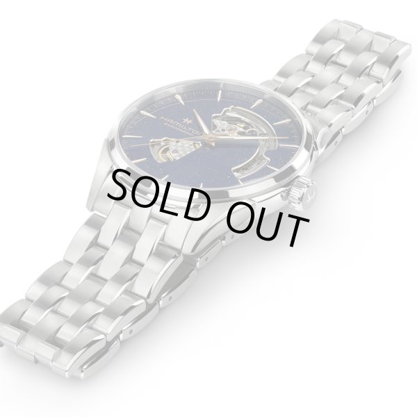 画像3: H32705140 ハミルトン HAMILTON ジャズマスター オープンハート 42mm メンズ 機械式 自動巻き ブルーダイヤル 正規輸入品 (3)