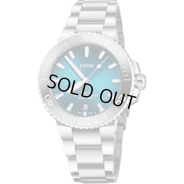 画像1: 腕時計 オリス ORIS アクイス デイト ダイバーズ 機械式自動巻 73377324155 733.7732.4155 01 733 7732 4155-07 8 21 05PEB 39.5mm 正規品 (1)