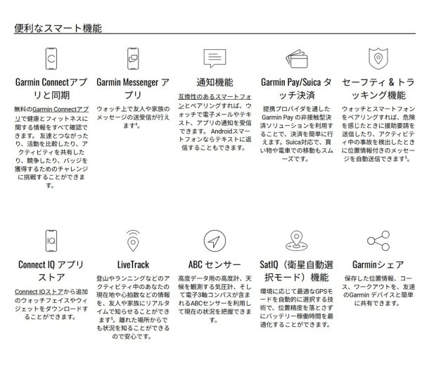 画像13: GARMIN ガーミン Instinct 3 010-02936-30 AMOLED 45mm タフネスGPSウォッチ スマートウォッチ 登山 トレッキング カラー 正規輸入品 (13)