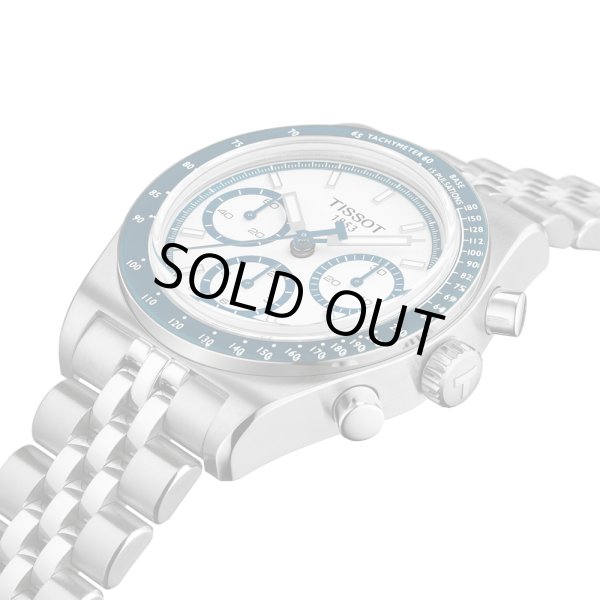 画像3: T1494621101100 ティソ TISSOT PR516 クロノグラフ メカニカル 機械式自動巻き メンズ ステンレス ベルト T149.462.11.011.00 ホワイト 正規輸入品 (3)
