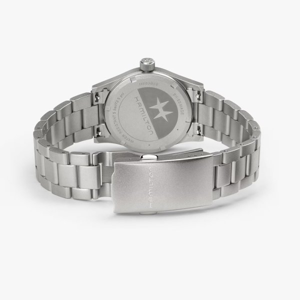 画像6: H69301160 ハミルトン HAMILTON カーキ フィールド クォーツ 33mm メンズ Quartz 黒文字盤 ステンレスベルト 正規輸入品 (6)