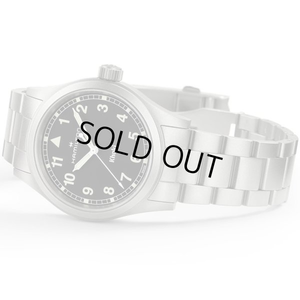 画像4: H69401130 ハミルトン HAMILTON カーキ フィールド クォーツ 38mm メンズ Quartz ブラック文字盤 正規輸入品 (4)