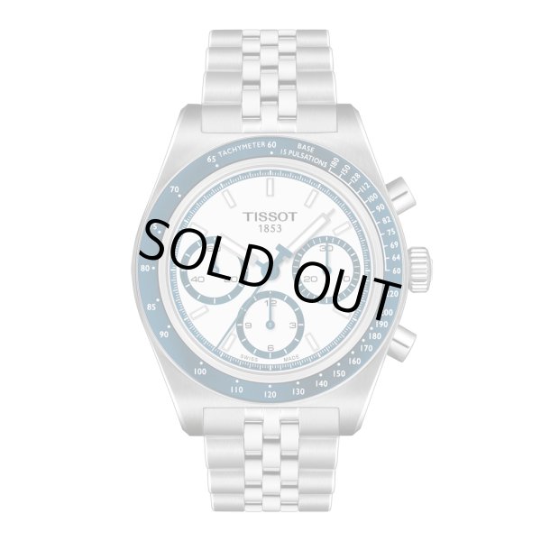 画像1: T1494621101100 ティソ TISSOT PR516 クロノグラフ メカニカル 機械式自動巻き メンズ ステンレス ベルト T149.462.11.011.00 ホワイト 正規輸入品 (1)