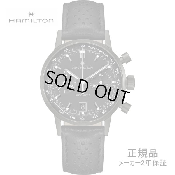 画像1: H38446730 ハミルトン HAMILTON 腕時計 American Classic Intra-Matic Auto CHRONO アメリカン クラシック イントラマティック オート クロノ ブラック PVD 国内正規品 (1)