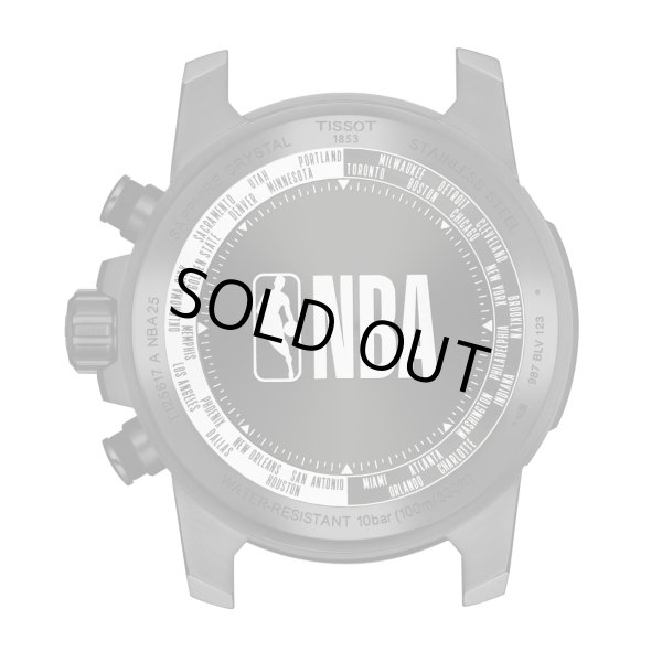 画像3: T1256173706700 ティソ TISSOT Supersport スーパースポーツ クロノグラフ NBA Special Edition T125.617.37.067.00 正規輸入品 (3)
