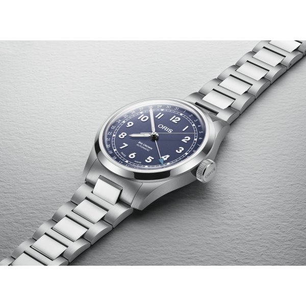 画像4: 腕時計 オリス ORIS ビッグクラウン ポインターデイト 機械式自動巻 メンズ 01 754 7798 4068-07 8 20 06 正規品 (4)