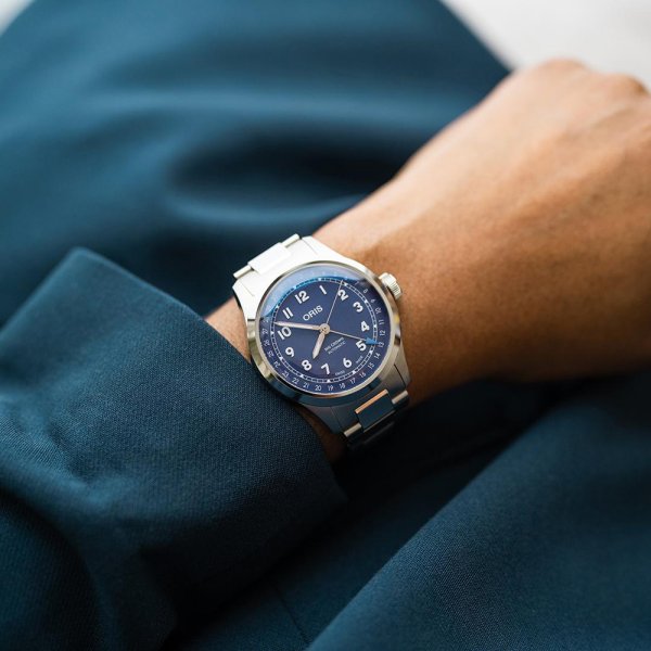 画像9: 腕時計 オリス ORIS ビッグクラウン ポインターデイト 機械式自動巻 メンズ 01 754 7798 4068-07 8 20 06 正規品 (9)