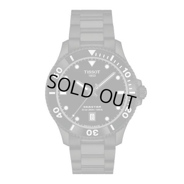 画像1: T1204103305100 ティソ TISSOT シースター1000 SEASTAR 1000 クオーツ 40mm T120.410.33.051.00 正規品 (1)