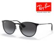 画像1: 	 RayBan レイバン サングラス メガネフレーム Erika metal エリカメタル 54□19 ブラック RB3539 002/8G クロス付き レイバン純正メガネケース付き 国内正規品 (1)