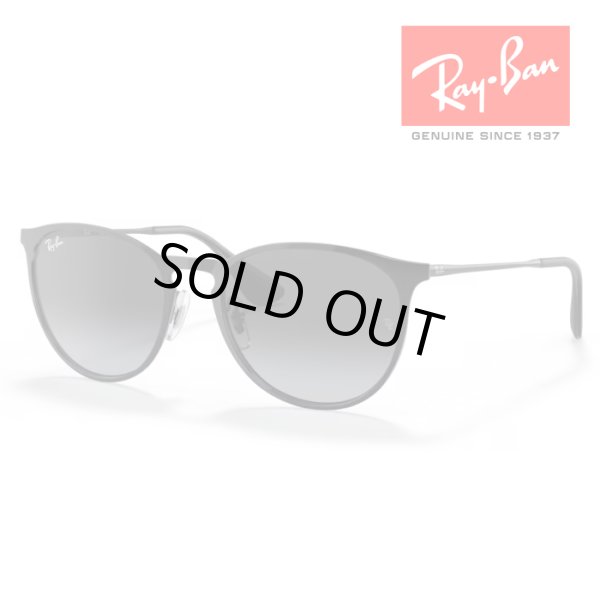 画像1: 	 RayBan レイバン サングラス メガネフレーム Erika metal エリカメタル 54□19 ブラック RB3539 002/8G クロス付き レイバン純正メガネケース付き 国内正規品 (1)